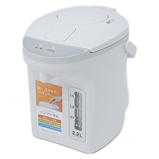 ピーコック 電気ポット 2.2L WZP-22 ホワイトの通販なら: オンライン