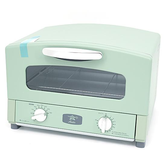 AIC JAPAN　グラファイト トースター 2枚焼き Aladdin　AET-GS13C(G)　グリー･･･