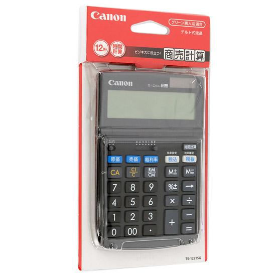 CANON　実務電卓 商売計算 グリーン購入法適合 12桁　TS-122TSG