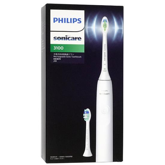 フィリップス 電動歯ブラシ ホワイト HX3672 23 - 電動歯ブラシ