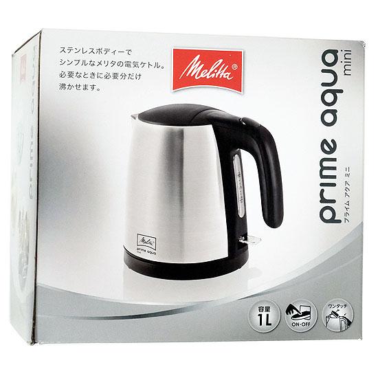 Melitta　電気ケトル プライム アクア ミニ　MEK18-1B　ステンレス