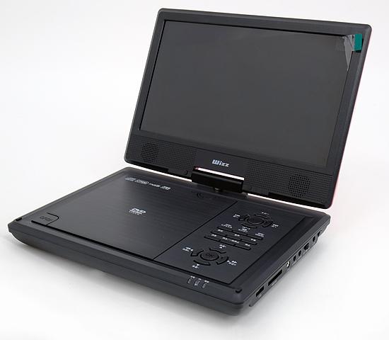ダイニチ電子　10.1インチ ポータブルDVDプレーヤー Wizz　WPD-S1001-P　ピンク 商品画像2：オンラインショップ　エクセラー