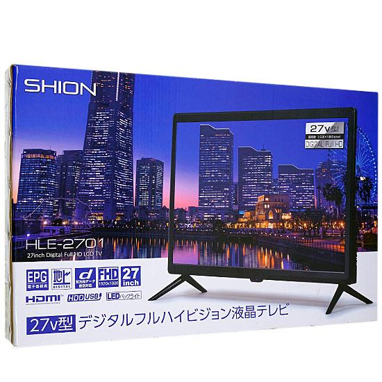 ヒロ・コーポレーション　27V型 デジタルフルハイビジョン液晶テレビ SHION　･･･