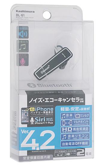 カシムラ　Bluetooth イヤホンマイク ノイズキャンセラー BL-61
