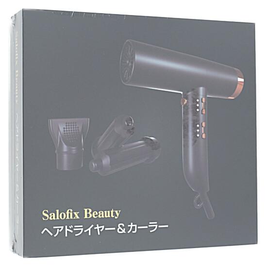 富士商　Salofix Beauty ヘアドライヤー＆カーラー F21202　ブラック