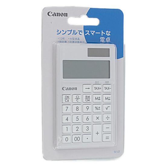 CANON　ポケットサイズ電卓 12桁　SI-12T 商品画像1：オンラインショップ　エクセラー