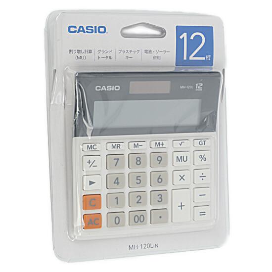 CASIO　スタンダード電卓 12桁表示　MH-120L-N