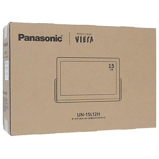 Panasonic　15V型 ポータブル液晶テレビ プライベート・ビエラ　UN-15L12H