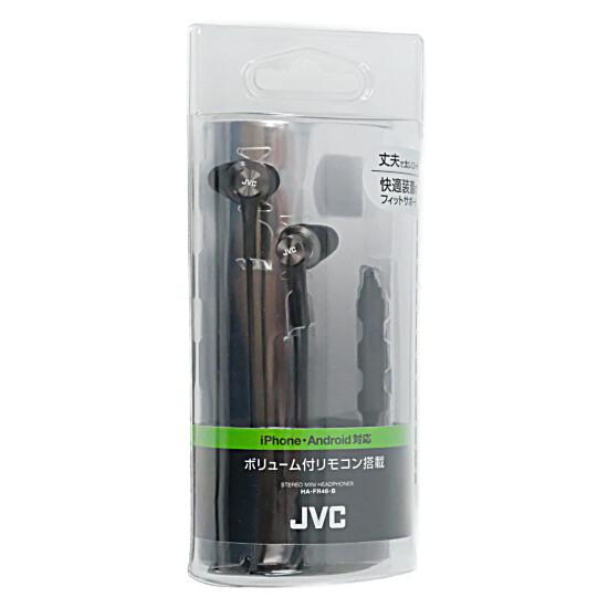 JVC　ステレオミニヘッドホン　HA-FR46-B　ブラック 商品画像1：オンラインショップ　エクセラー