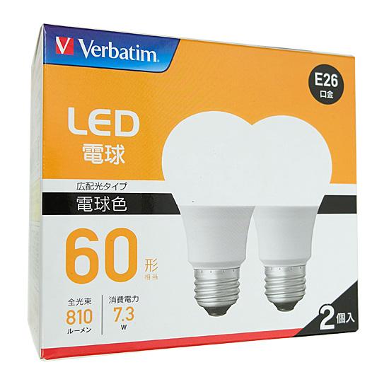 三菱ケミカルメディア　LED電球 Verbatim　LDA7L-G/LCV2X2　電球色