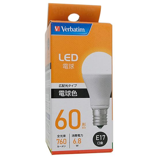 三菱ケミカルメディア　LED電球 Verbatim　LDA6L-E17-G/LV4　電球色