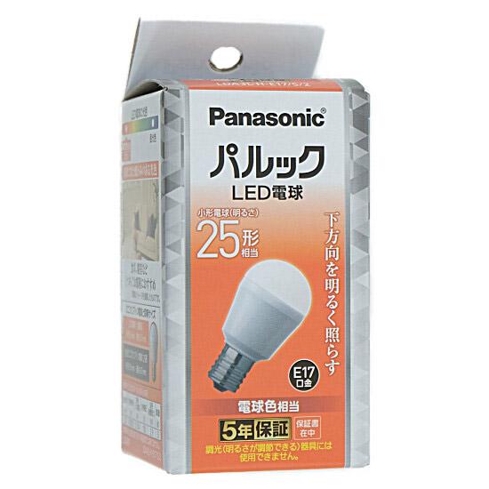 Panasonic　LED電球 E17口金 電球色　LDA3LHE17S2 商品画像1：オンラインショップ　エクセラー