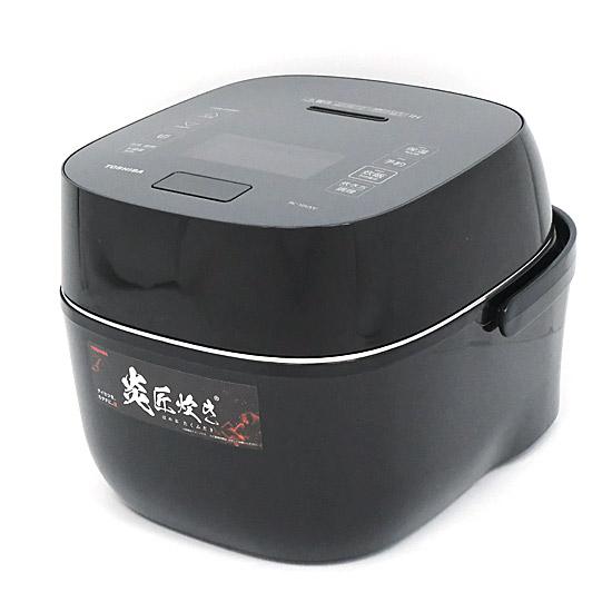 TOSHIBA　真空圧力IH炊飯器 5.5合炊き　RC-10VXV(K)　グランブラック