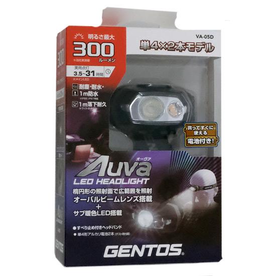 GENTOS　乾電池式ヘッドライト オーヴァ　VA-05D