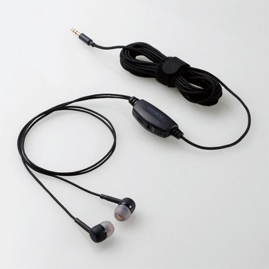 ELECOM　テレビ用耳栓タイプヘッドホン(両耳) AFFINITY SOUND　EHP-TV10C5BK