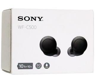 SONY ワイヤレスステレオヘッドセット WF-C500 (B) ブラックの通販なら 