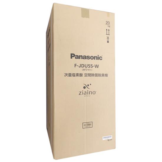 Panasonic　次亜塩素酸 空間除菌脱臭機 ジアイーノ　F-JDU55-W　ホワイト 商品画像2：オンラインショップ　エクセラー