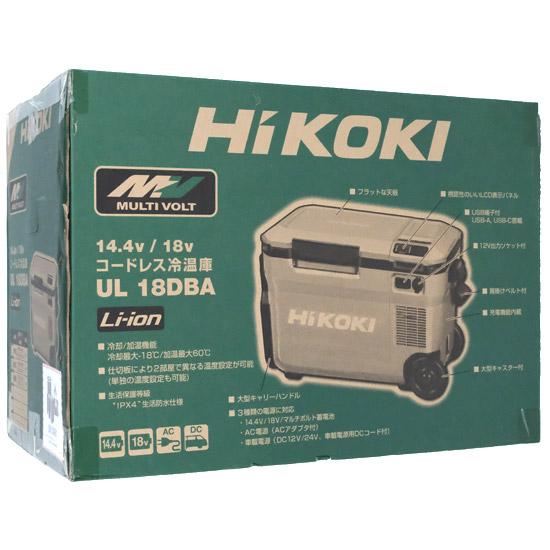 HIKOKI　コードレス冷温庫　UL18DBA(WMGZ)　フォレストグリーン 商品画像1：オンラインショップ　エクセラー