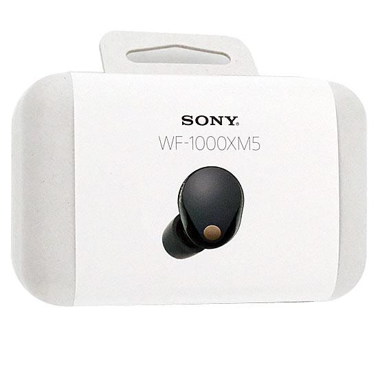 SONY　ワイヤレスノイズキャンセリングステレオヘッドセット　WF-1000XM5 (B)･･･