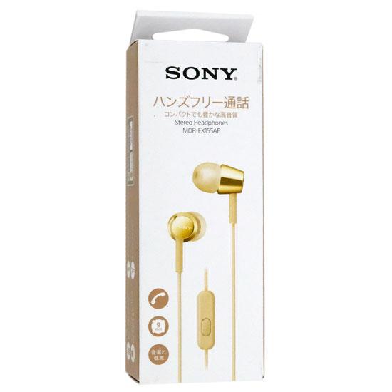 SONY　密閉型インナーイヤーレシーバー　MDR-EX155AP (N)　ゴールド