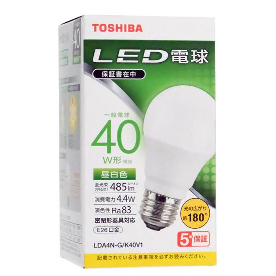 TOSHIBA　LED電球 LDA4N-G/K40V1　昼白色 商品画像1：オンラインショップ　エクセラー