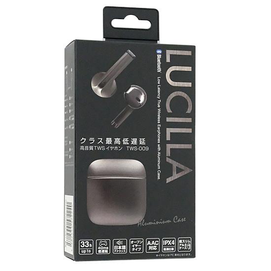 LUCILLA　Bluetoothイヤホン　TWS009GM　ガンメタル 商品画像1：オンラインショップ　エクセラー