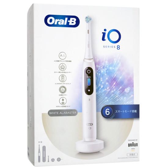 Braun　電動歯ブラシ オーラルB iO8 iOM82A11BCWT-W