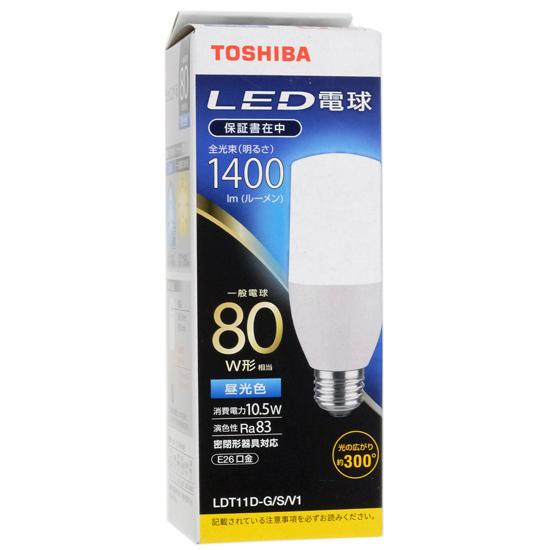 TOSHIBA　LED電球 昼光色　LDT11D-G/S/V1 商品画像1：オンラインショップ　エクセラー