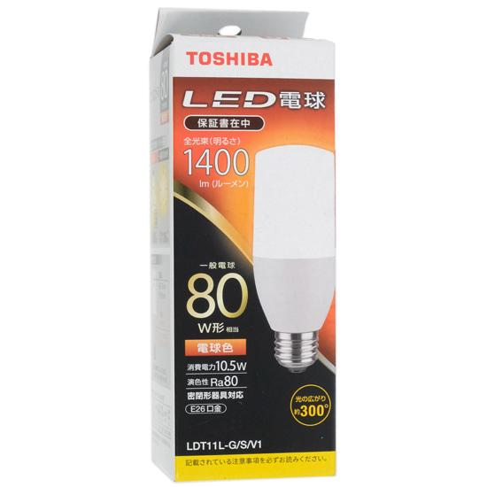 TOSHIBA　LED電球 電球色　LDT11L-G/S/V1 商品画像1：オンラインショップ　エクセラー