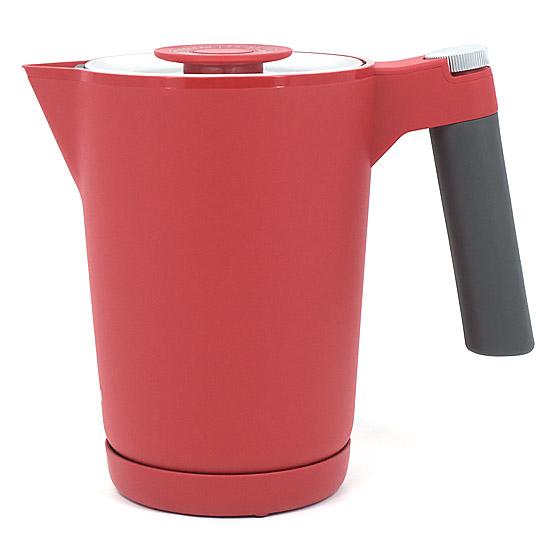 TIGER　蒸気レス電気ケトル 温度調節機能つき 7SAFE+ 1.0L　PTQ-A100-RR　ル･･･