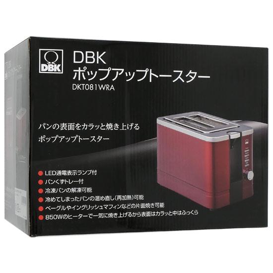 DBK　ポップアップトースター DKT081WRA