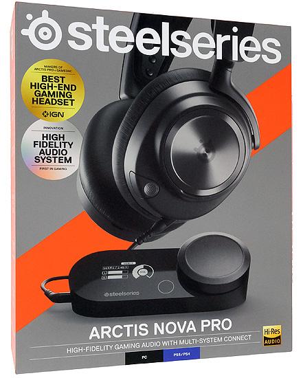 SteelSeries　ゲーミングヘッドセット Arctis Nova Pro　61527J
