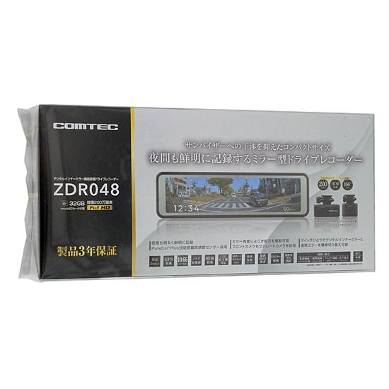 コムテック　ミラー型ドライブレコーダー ZDR048