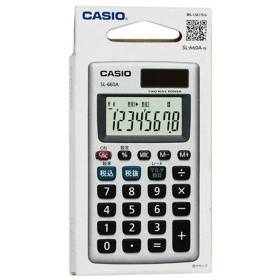 CASIO　実務電卓 カードタイプ　SL-660A 商品画像1：オンラインショップ　エクセラー