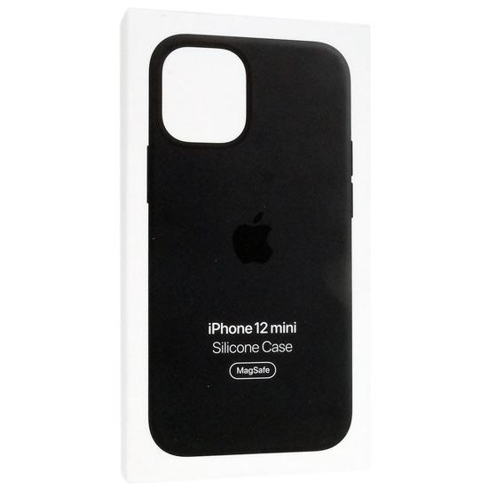 Apple　MagSafe対応 iPhone 12 mini シリコーンケース　MHKX3FE/A　ブラック 商品画像1：オンラインショップ　エクセラー