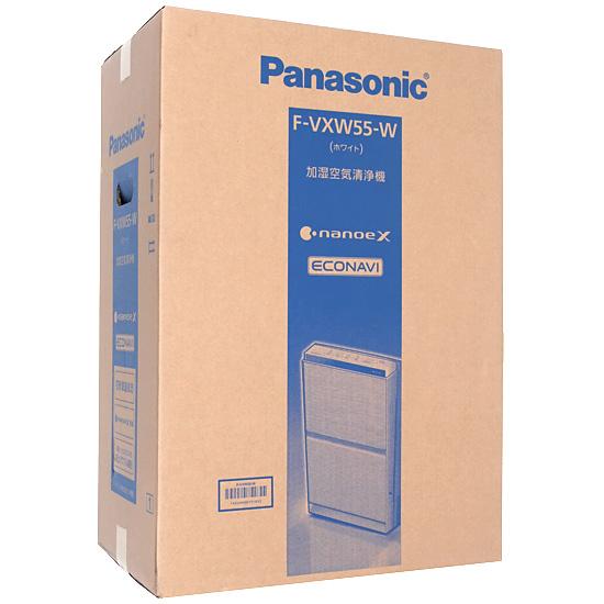 Panasonic　加湿空気清浄機 ナノイーX搭載　F-VXW55-W　ホワイト