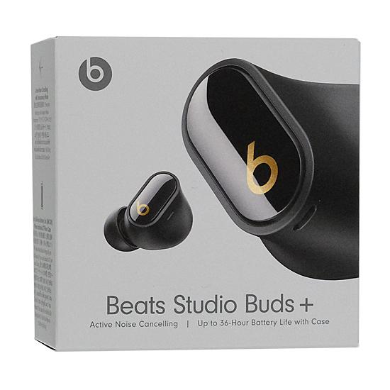 beats by dr.dre　完全ワイヤレスイヤフォン Beats Studio Buds + MQLH3PA/A　ブラック/ゴールド 商品画像1：オンラインショップ　エクセラー