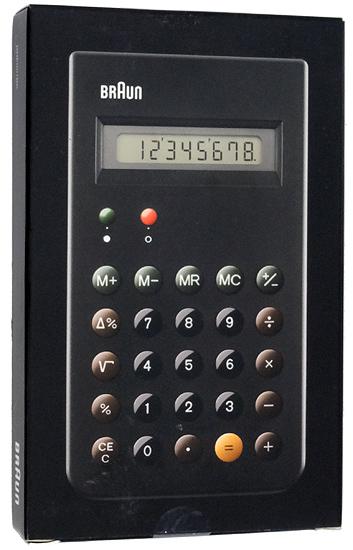 Braun　Calculator 電卓　BNE001BK