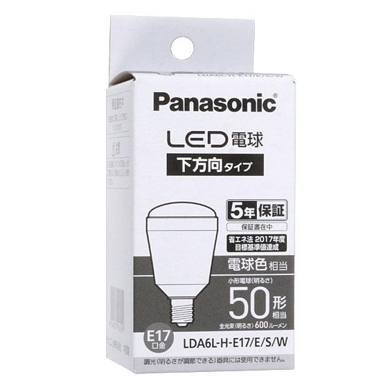 Panasonic製　LED電球 E17口金 電球色　LDA6LHE17ESW 商品画像1：オンラインショップ　エクセラー