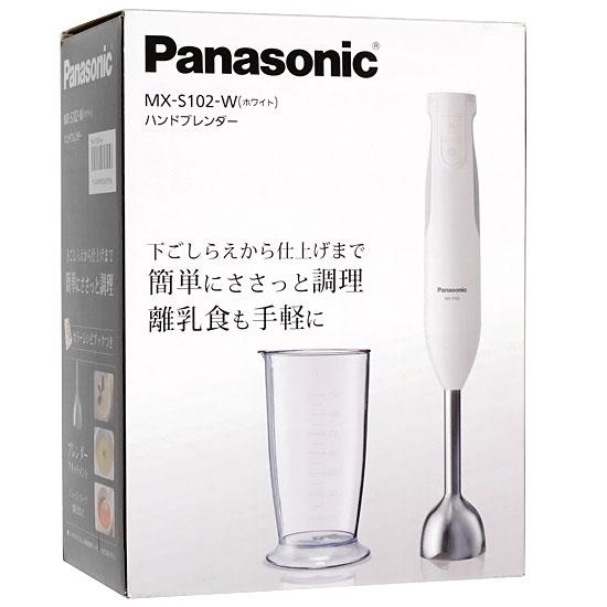 Panasonic　ハンドブレンダー MX-S102-W　ホワイト