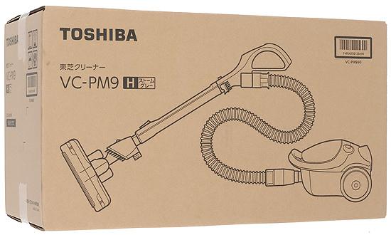 TOSHIBA　紙パック式クリーナー　VC-PM9(H)　ストームグレー
