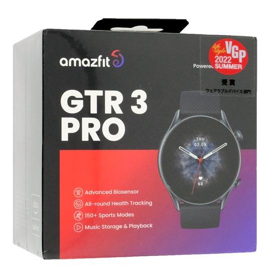 Zepp Health　Amazfit GTR 3 Pro SP170042C153　インフィニットブラック 商品画像1：オンラインショップ　エクセラー