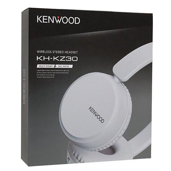 KENWOOD製　ワイヤレスステレオヘッドホン　KH-KZ30-W　ホワイト