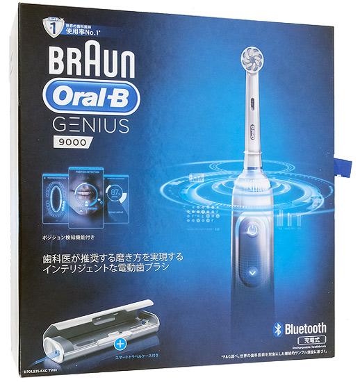 Braun　電動歯ブラシ オーラルB ジーニアス9000　D7015356XCTWH　ホワイト