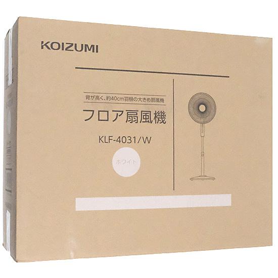 KOIZUMI　リビング扇風機　KLF-4031/W　ホワイト