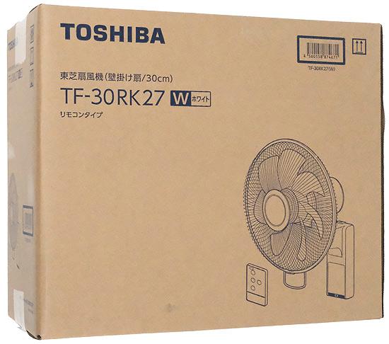TOSHIBA　壁掛け扇風機　TF-30RK27(W)　ホワイト