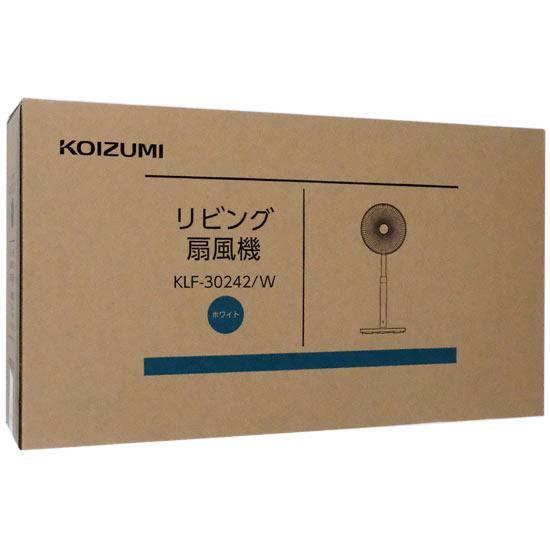 KOIZUMI　リビング扇風機　KLF-30242/W　ホワイト