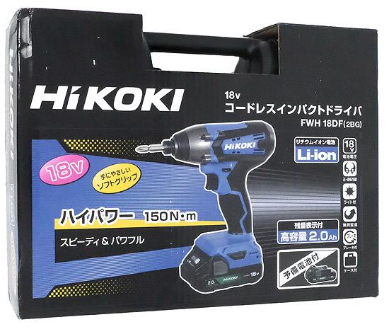 HiKOKI　18V コードレスインパクトドライバ　FWH18DF (2BG) 商品画像1：オンラインショップ　エクセラー