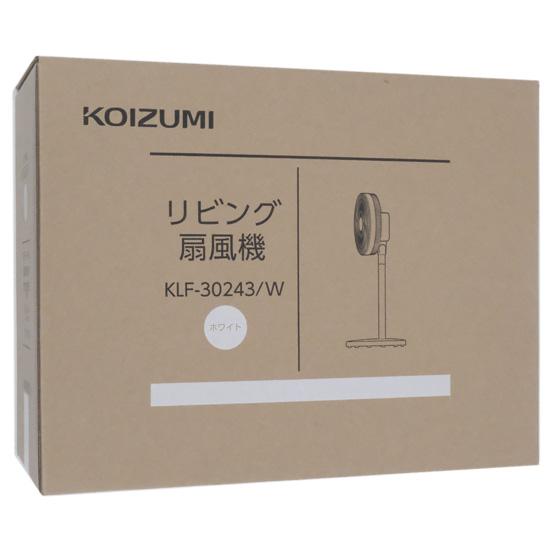 KOIZUMI　リビング扇風機　KLF-30243/W　ホワイト