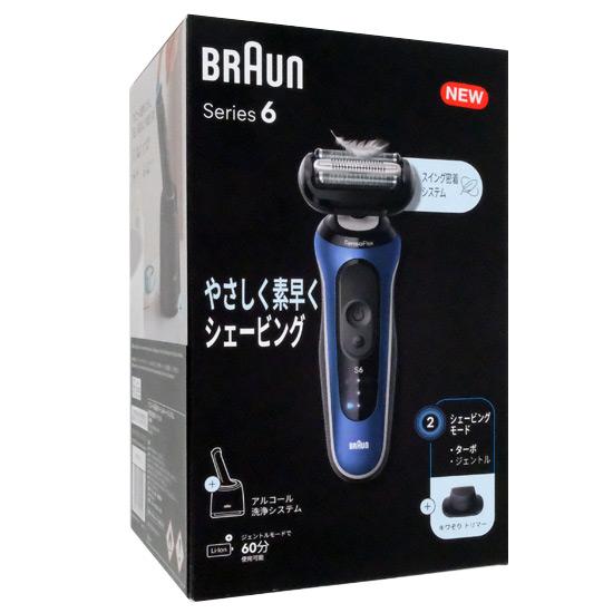 Braun　シェーバー シリーズ6　Series6 62-B7200cc　ブルー